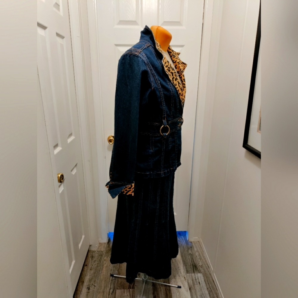 AS-HRO Blue Jean Jacket Size 16